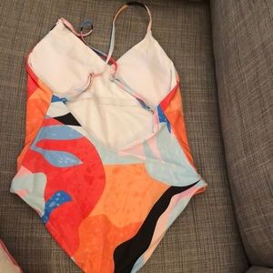 SHEIN Swim - Funky multi colored one piece swimsuit SHEIN Swim - Funky multi colored one piece swimsuit